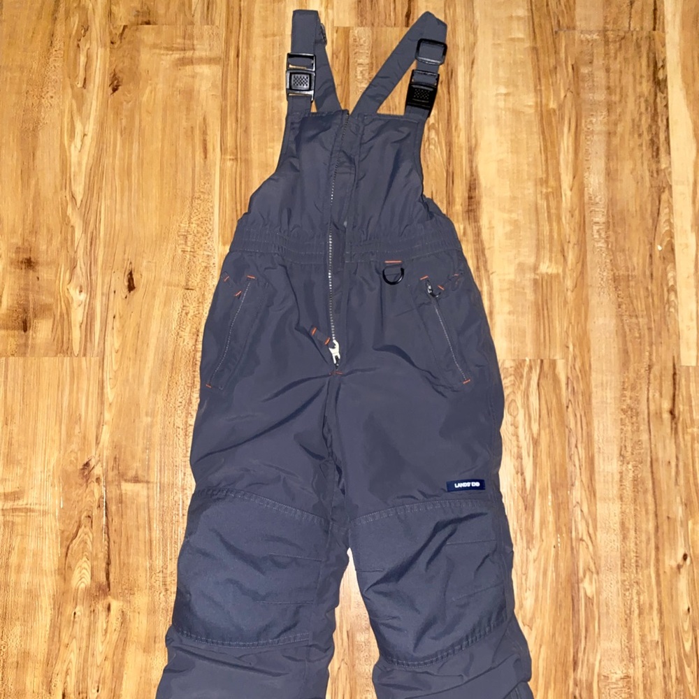 Lands end Boys overall snowpants 6